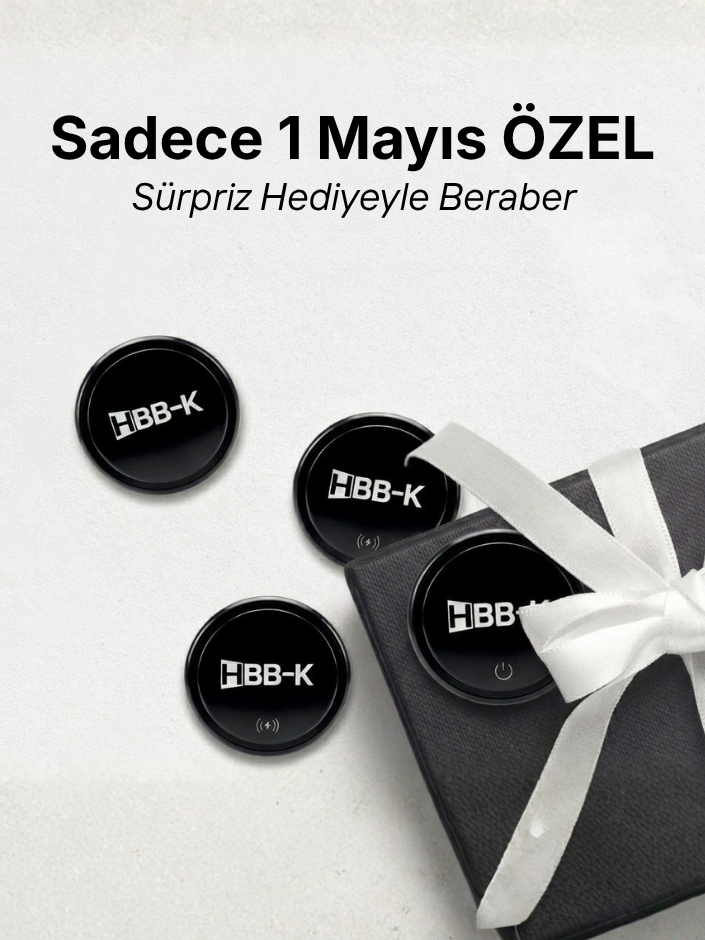 Mağazam HaProTag™ Takip Cihazı with black GPS tracker and keyring attachment for secure asset tracking and location monitoring.