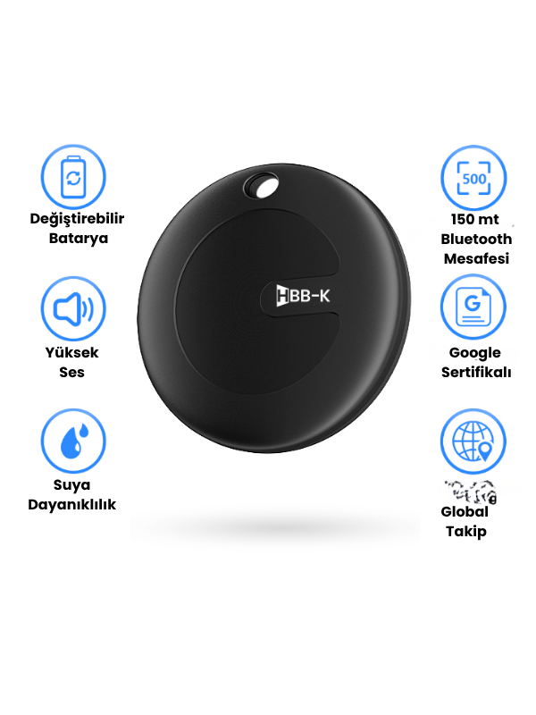 HBB-K Hi Tag Android Takip Cihazı