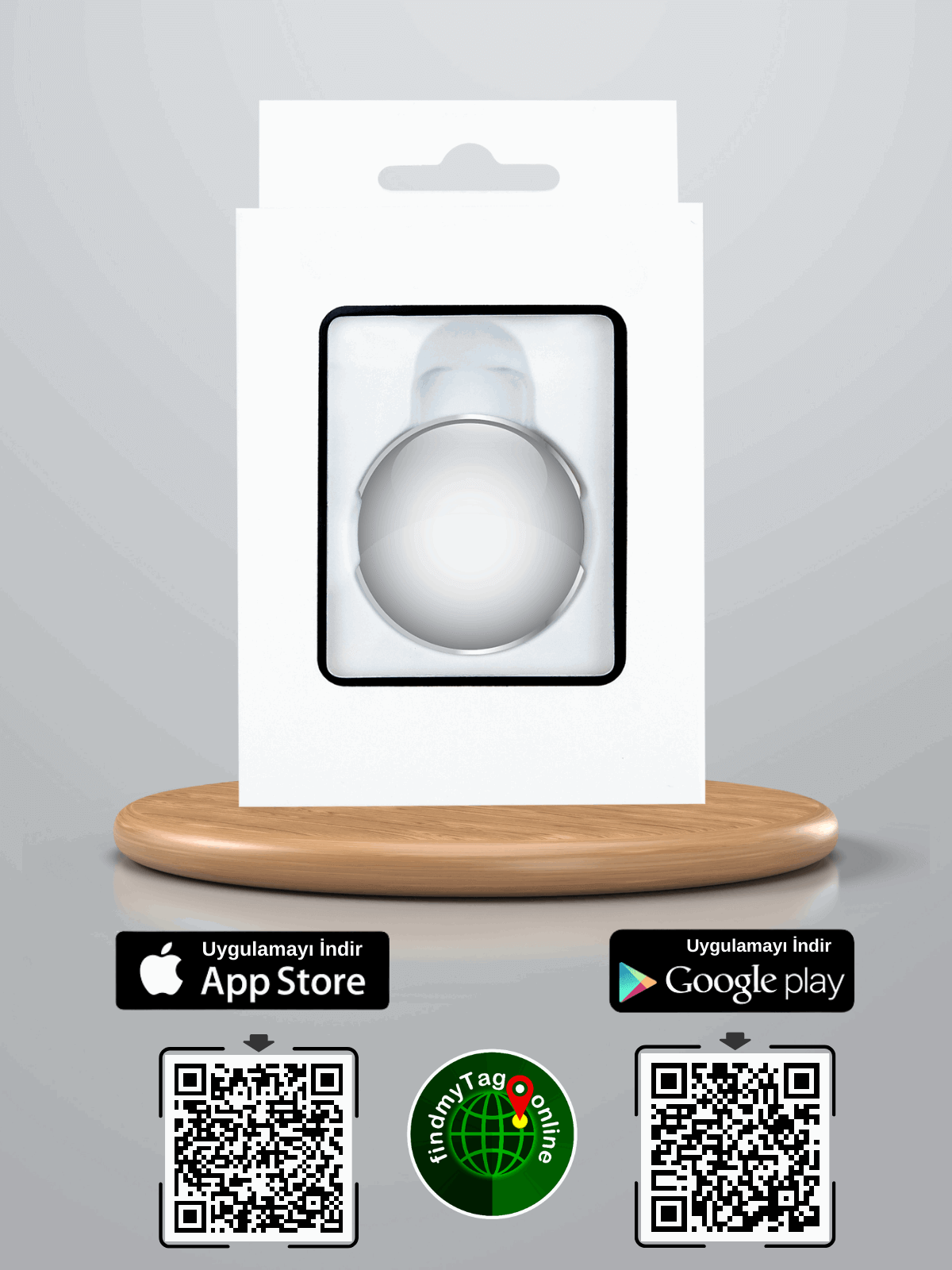 HBB-K Tag İOS & Android Uyumlu Airtag Gps Takip Cihazı