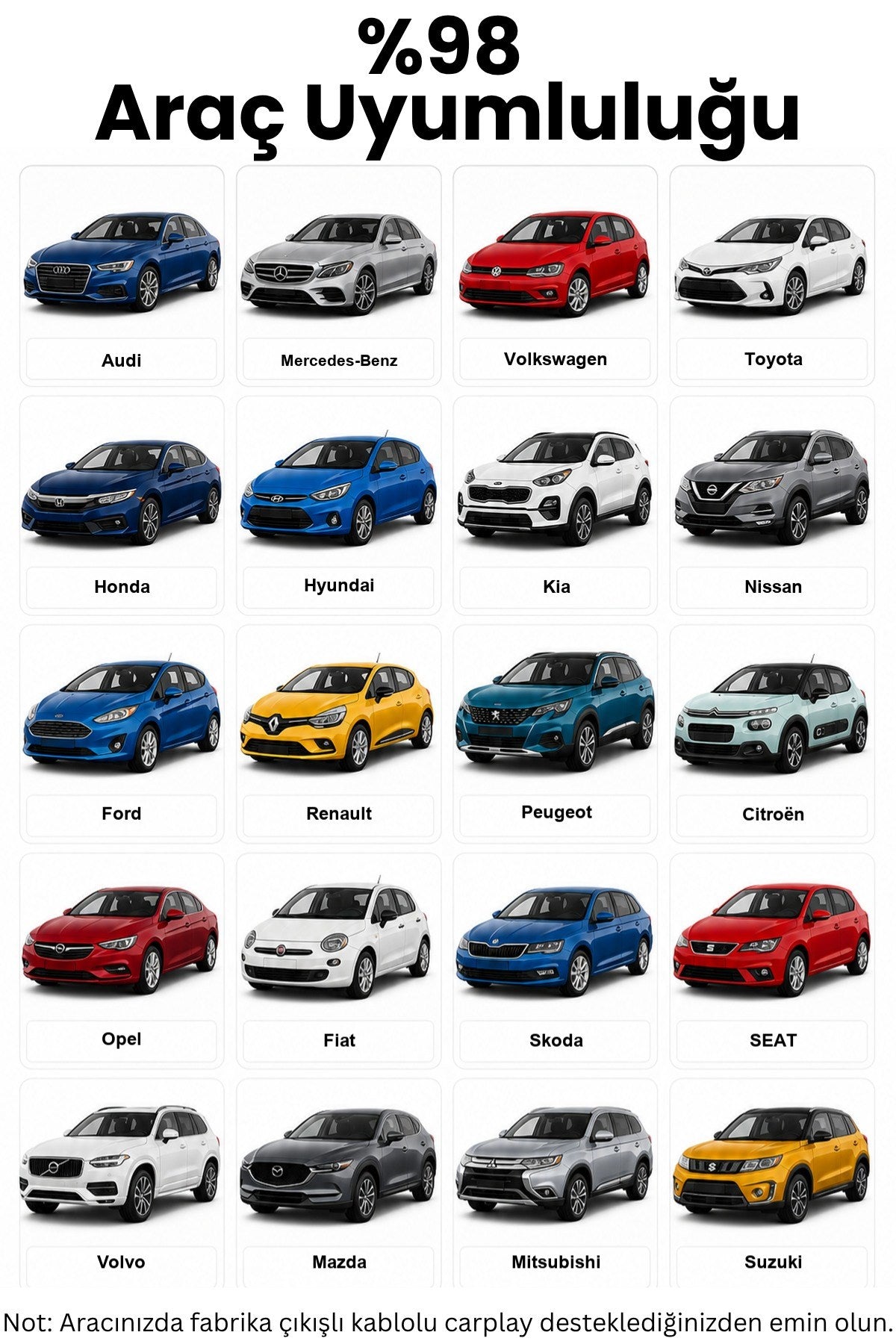 Kablosuz CarPlay Dönüştürücü