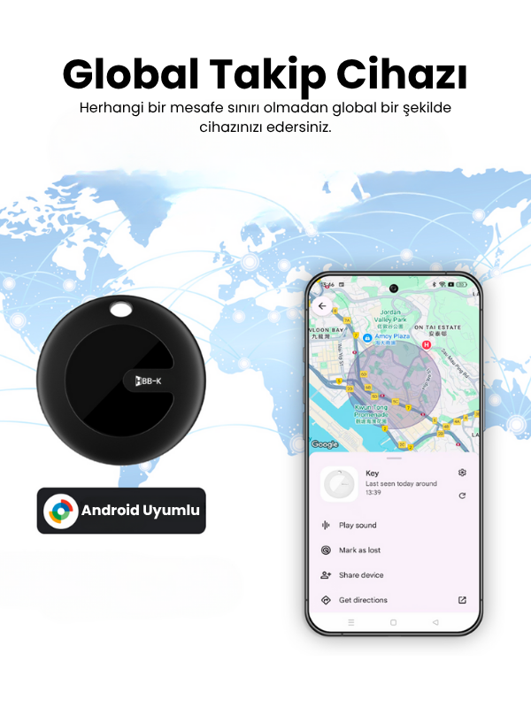 HBB-K Hi Tag Android Takip Cihazı