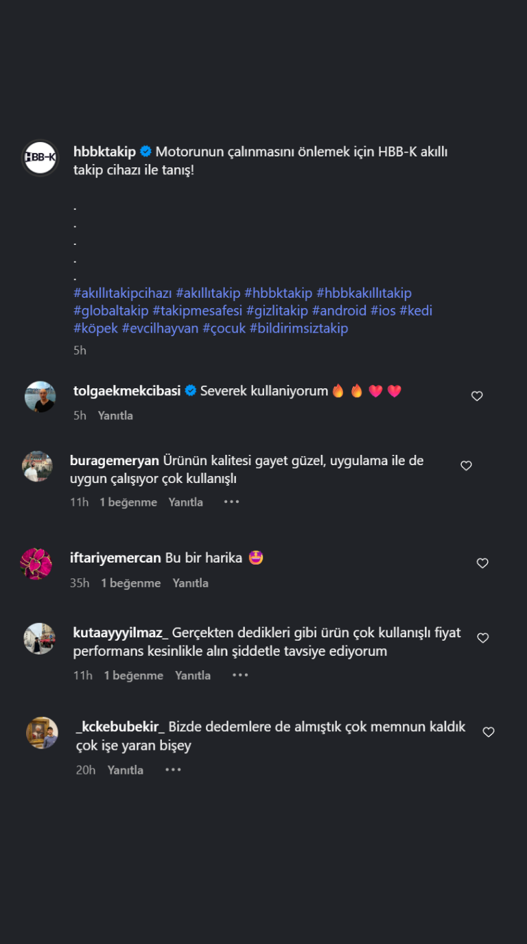 HBB-K HaPro Tag Akıllı Takip Cihazı