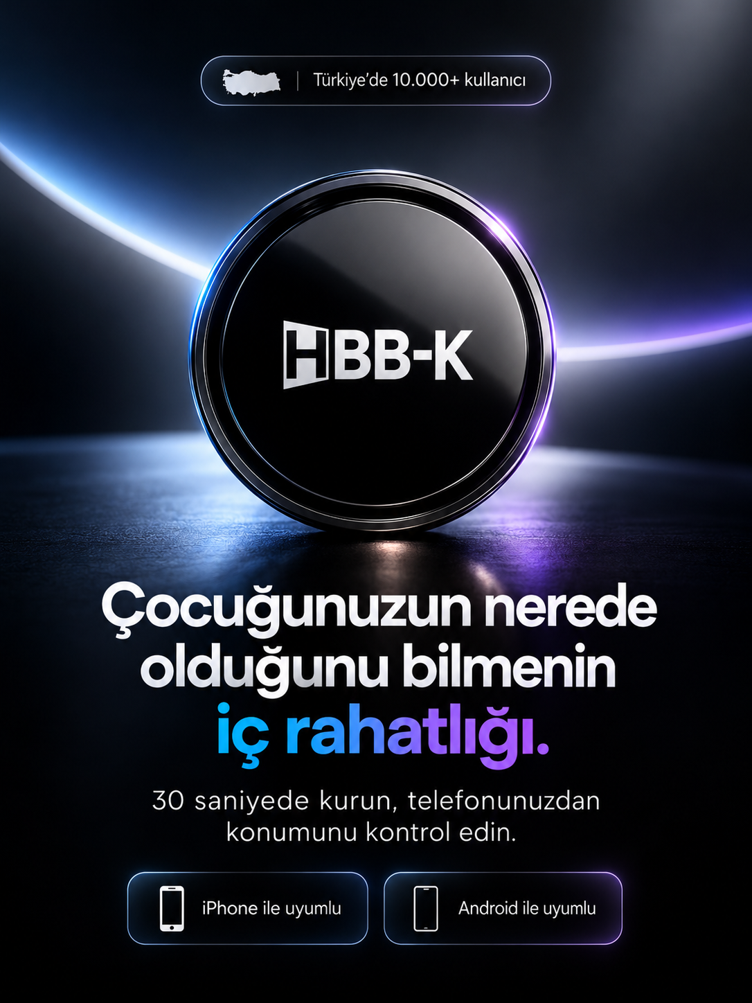 HaPro Tag 2 Çocuk Takip Cihazı - HBB-K