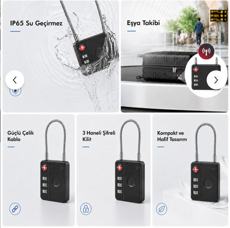 HBB-K Hi Kilit Takip Cihazı display screen showing tracking interface and device status in a user-friendly layout.